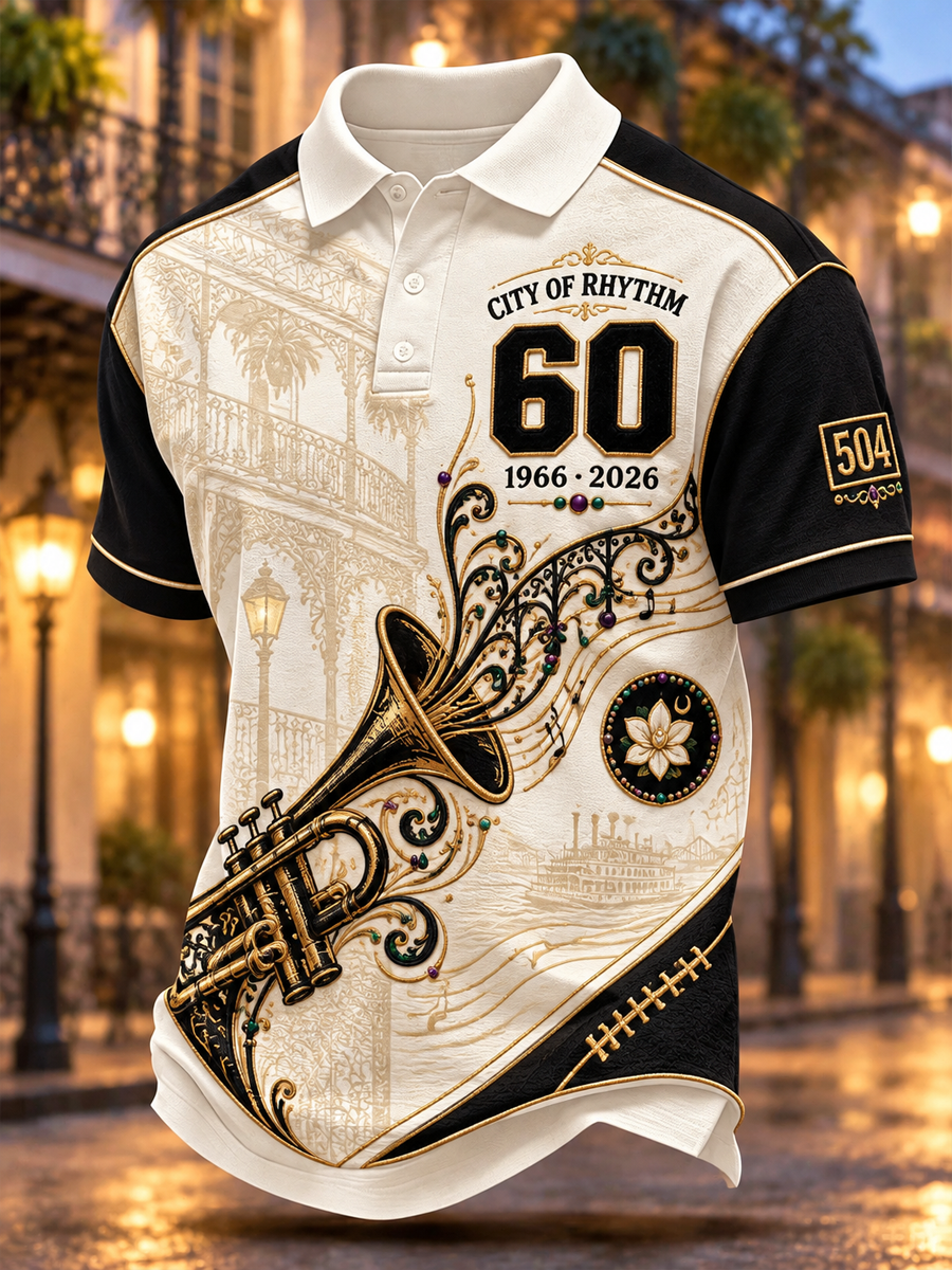 Men's New Orleans Saints Polo Shirt
