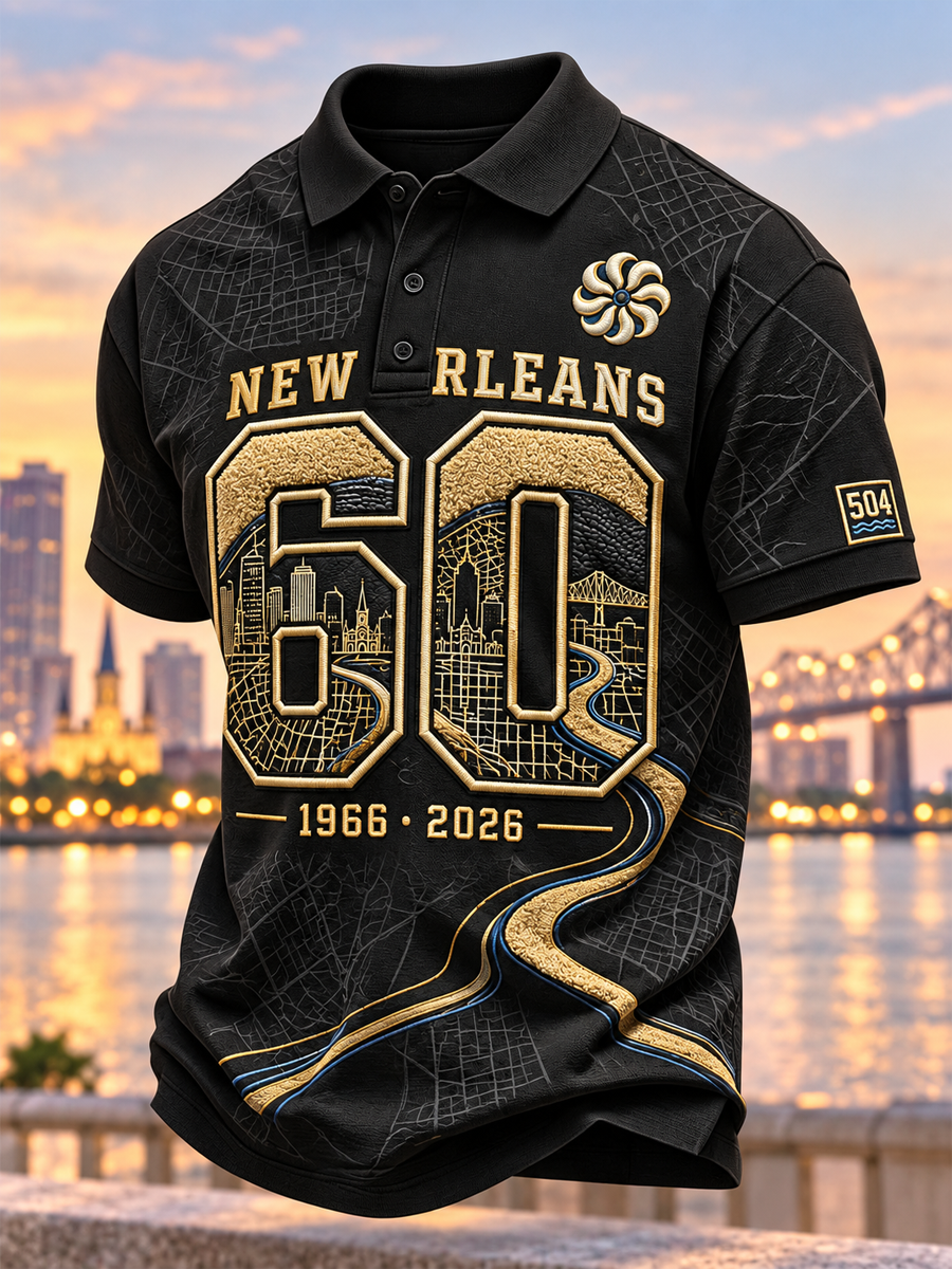Men's New Orleans Saints Polo Shirt
