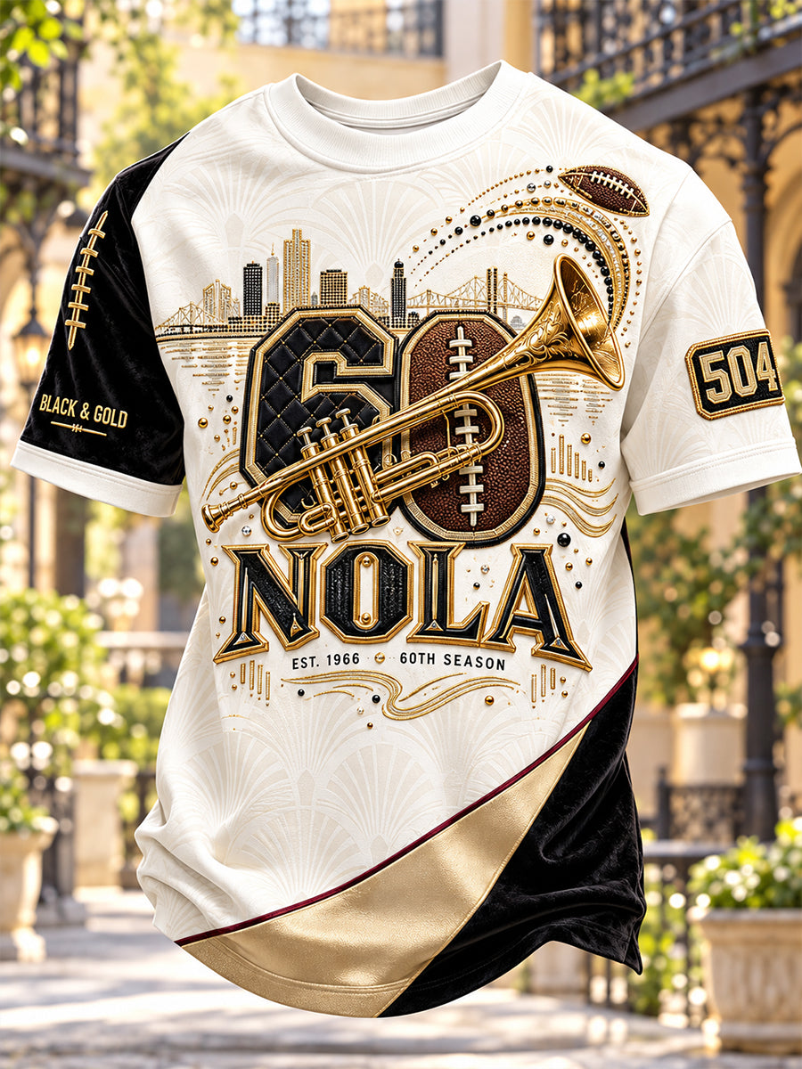 Men's New Orleans Saints Short Sleeves T-Shirt