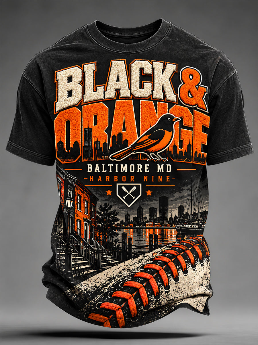 Men's Baltimore Orioles Short Sleeves T-Shirt