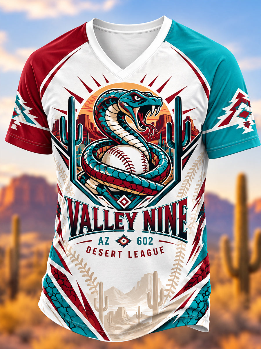 Men's Arizona Diamondbacks V-Neck T-Shirt
