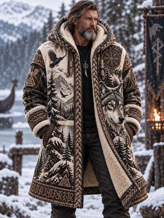 Men's Viking Fleece Lined Hoodie