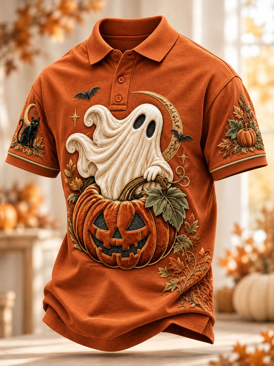 Men's Halloween Polo Shirt