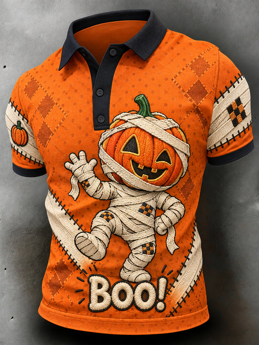 Men's Halloween Fun Polo Shirt