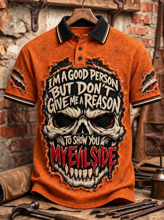 Men's Halloween Fun Polo Shirt