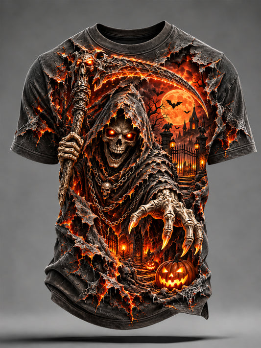 Men's Halloween Fun Short Sleeves T-Shirt