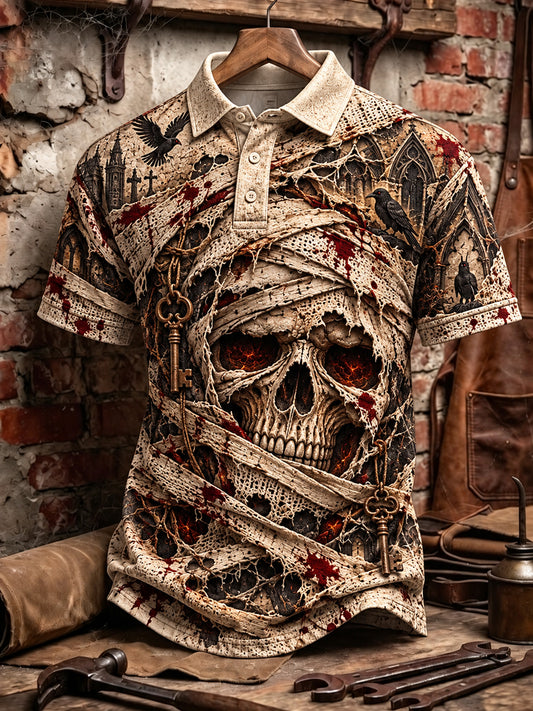 Men's Halloween Fun Polo Shirt