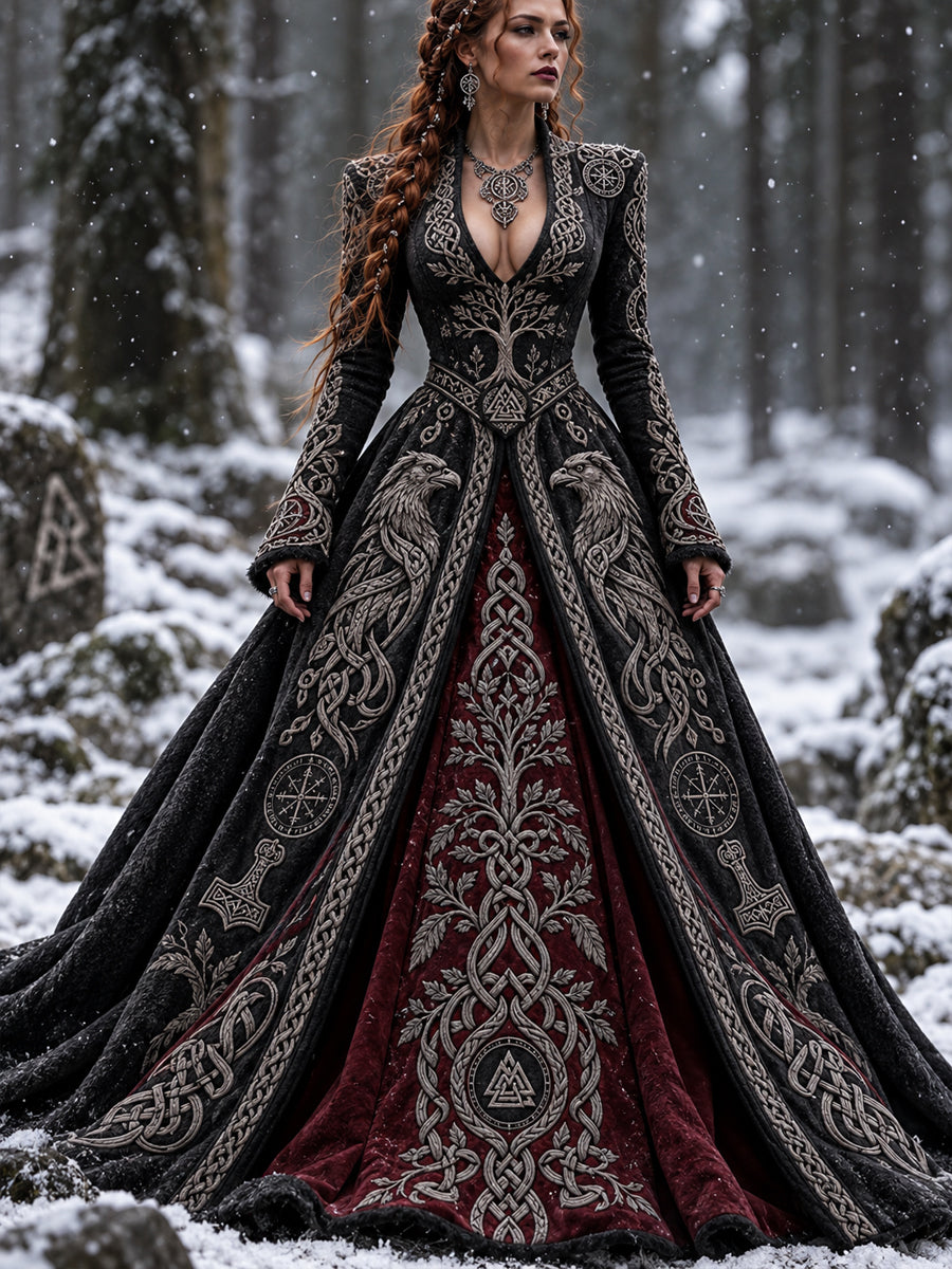 Women's Viking Art Dress