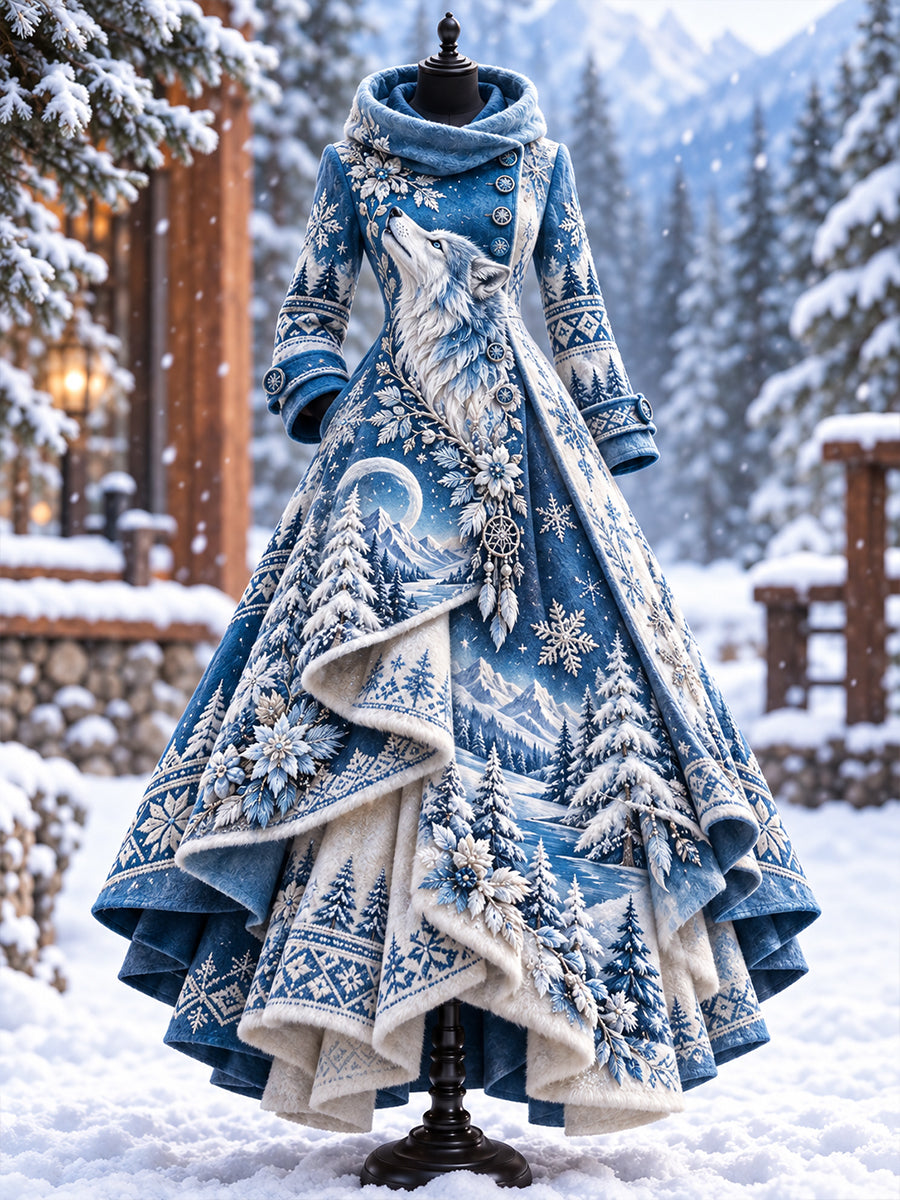 Women's Nordic Animals Dress