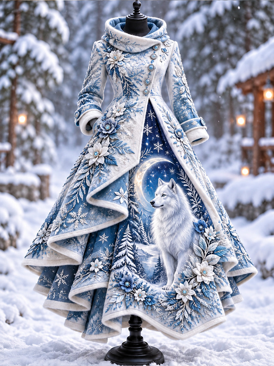 Women's Nordic Animals Dress