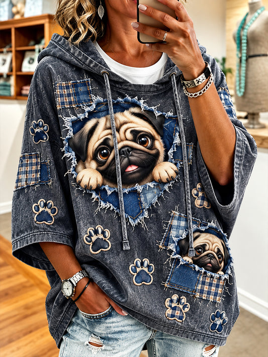 Women’s Short-Sleeve Hoodie