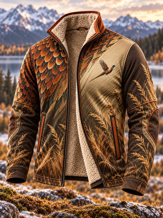 Men's Hunting Season in the United States Composite Fleece Jacket