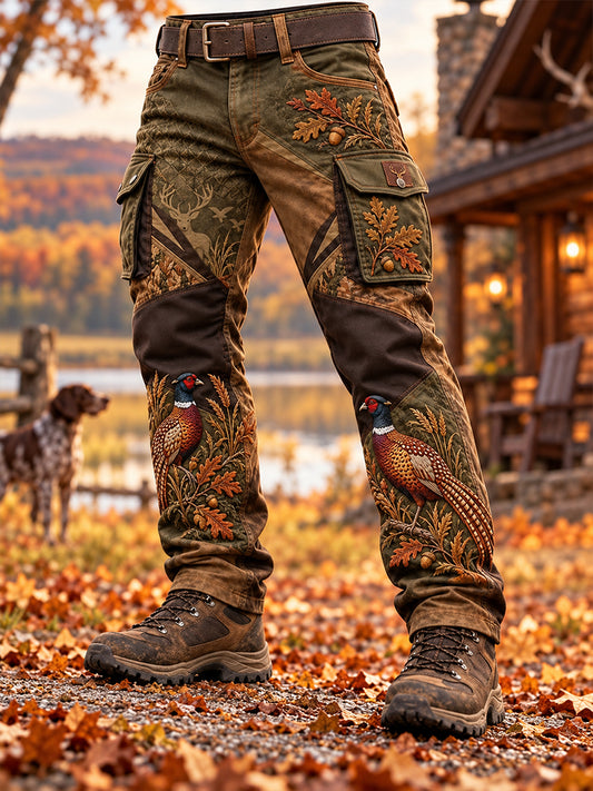 Men's Hunting Season In The United States Casual Work Trousers