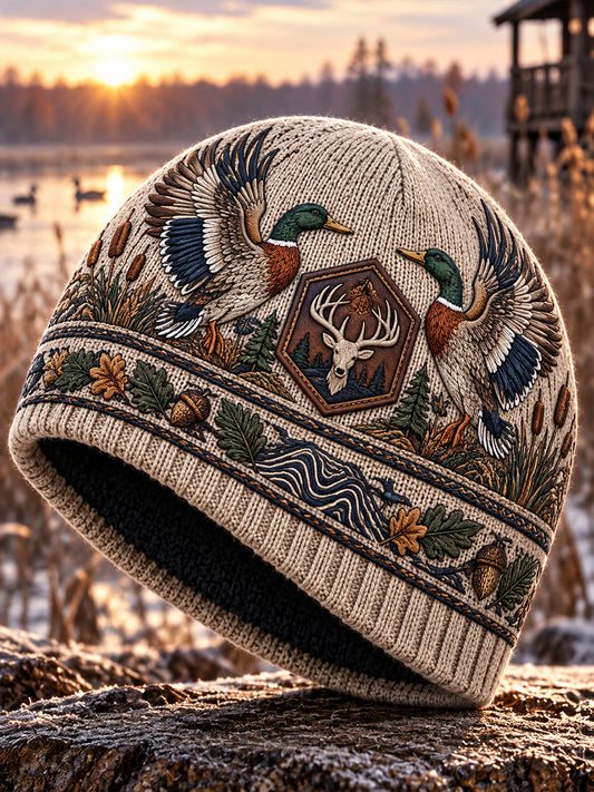 Hunting Season in the United States  Cold Knitted Hat
