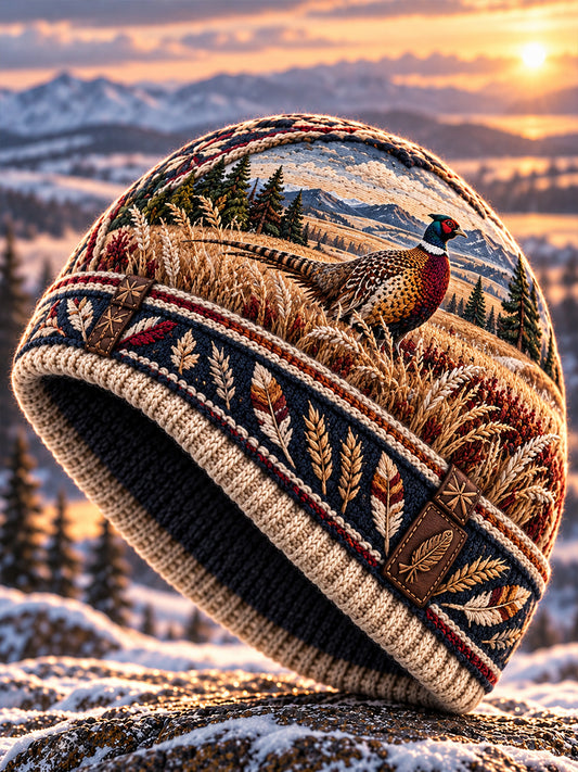Hunting Season in the United States  Cold Knitted Hat