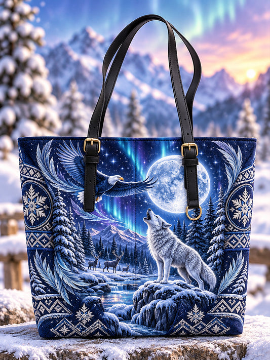 Northern Europe Animal Printed Tote Bag