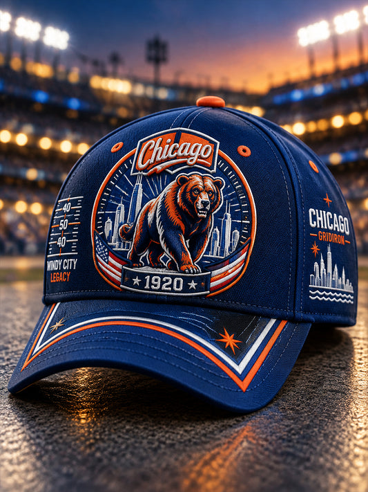 Unisex American Football Chicago Bears Baseball Cap