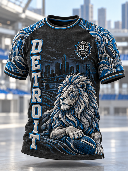 Men's Detroit Lions Short Sleeve T-Shirt