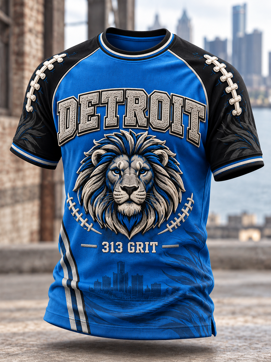 Men's Detroit Lions Short Sleeve T-Shirt