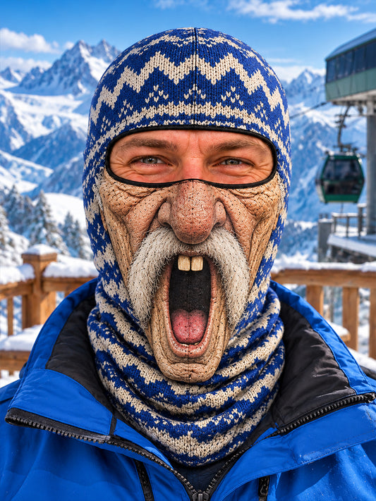 Funny And Wacky Full-Face Balaclava Hood