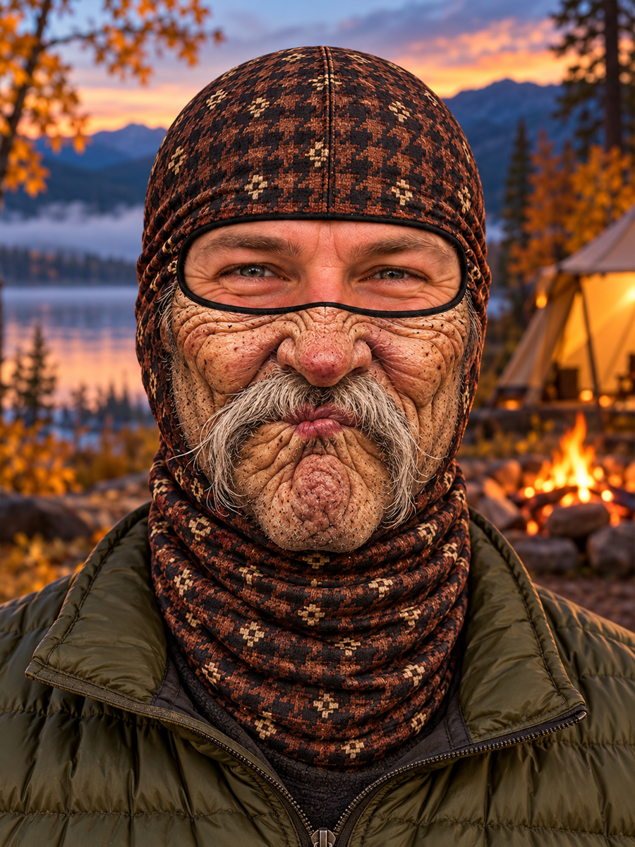 Funny And Wacky Full-Face Balaclava Hood