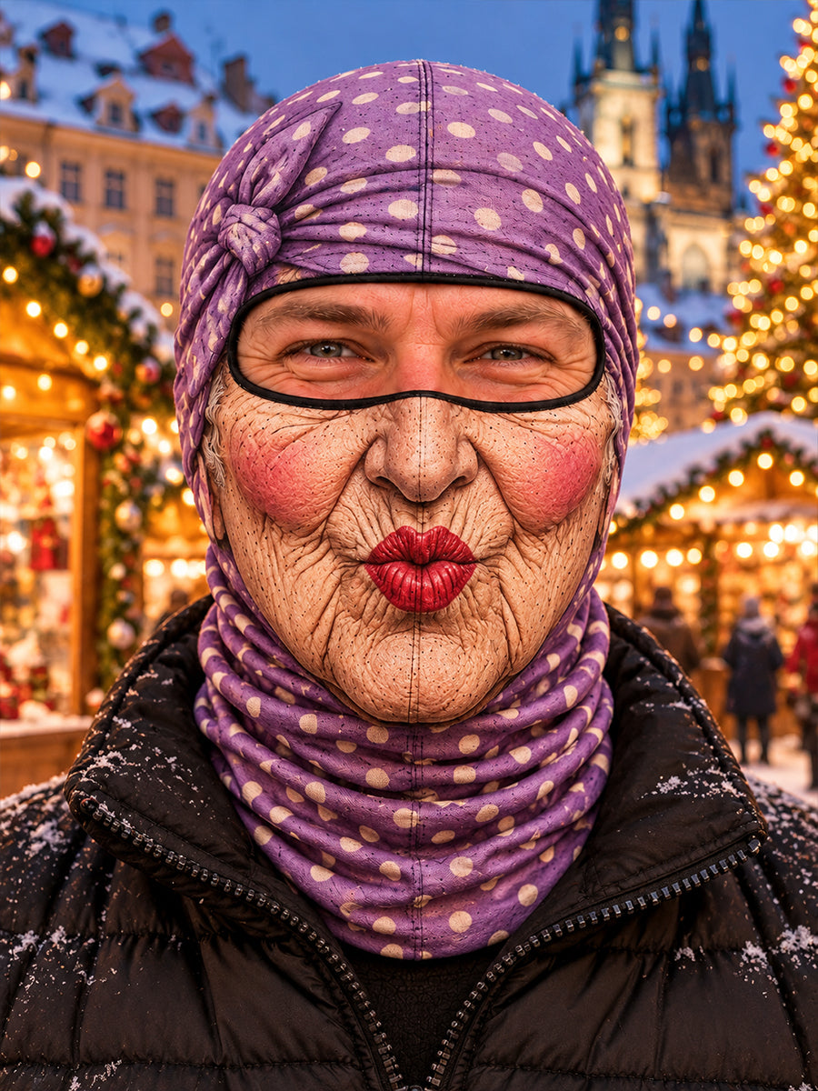 Funny And Wacky Full-Face Balaclava Hood