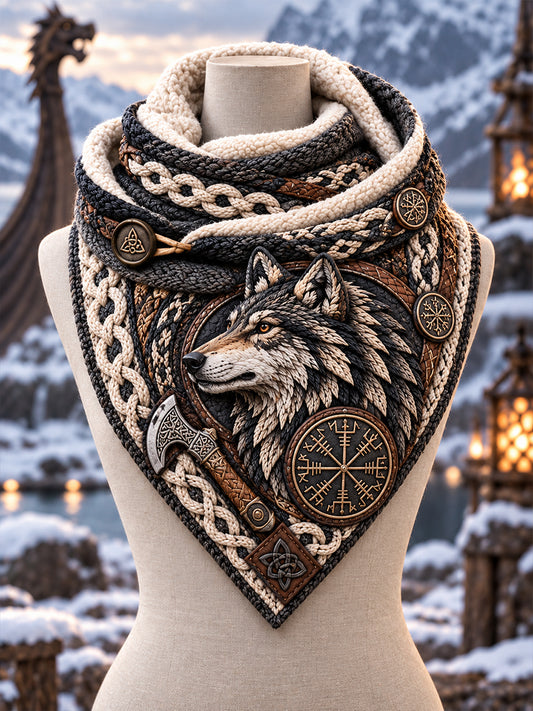 Viking Art Triangle Scarf