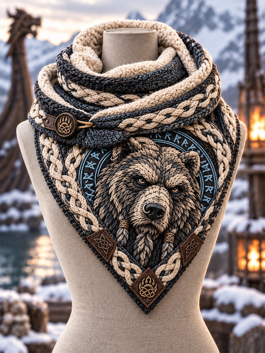 Viking Art Triangle Scarf